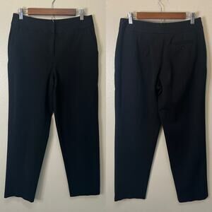 Talbots Black Stretch Trouser Dress Pants Size 8